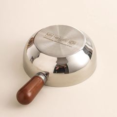 極厚食品グレードのステンレス鋼ハンドルボウルインスタントラーメンボウルホットオイルポットサラダボウルスープポットライスボウル