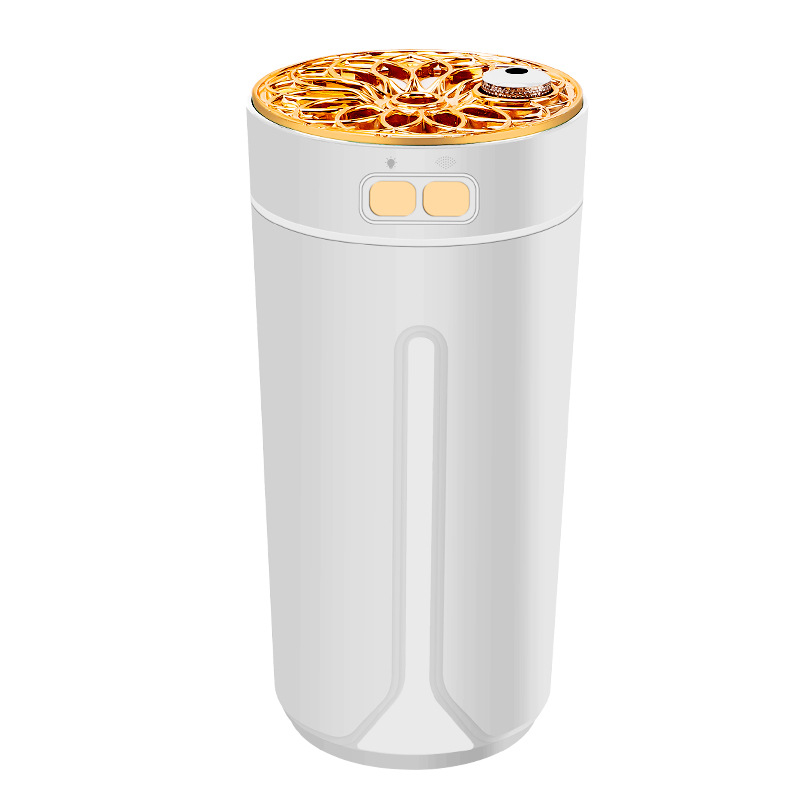 Diffusore e umidificatore per aromaterapia per auto con luce notturna a LED, deodorante per ambienti alimentato tramite USB per veicoli, elimina gli odori e migliora l'umore._voghion.com