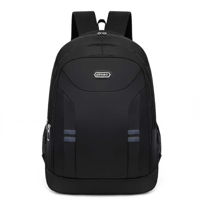 Mochila de gran capacidad simple de moda, bolsa de viaje al aire libre para viajar, mochila para computadora para estudiantes de secundaria