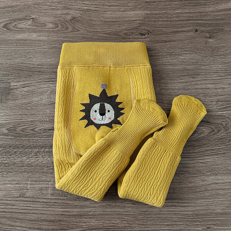 Warm children's base tights