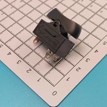 船行開關翹板三腳三檔黑色電吹風機開關大電流吹風筒啟動蹺板開關