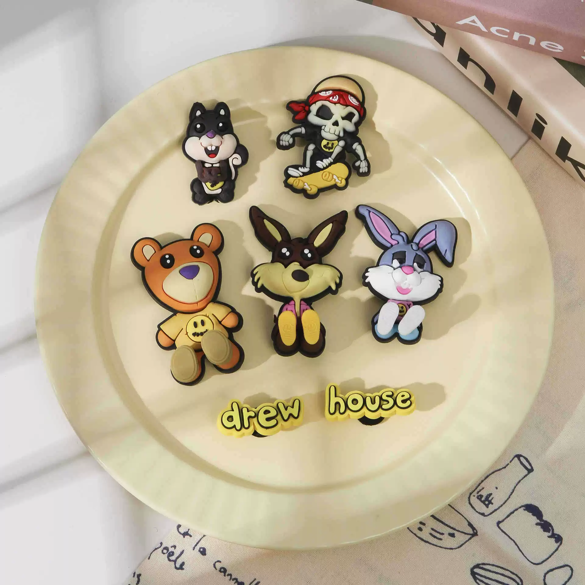 Симпатичные летние красочные туфли с цветочной пещерой Аксессуары DIY декоративные пуговицы ПВХ Аксессуары для обуви с цветком украшения