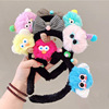 Hair accessory, cute funny headband with bow, cartoon Pilsan Play Car, halloween, internet celebrity