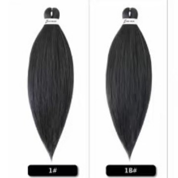 Peruca trenzada de color gradiente color químico delgado gran trenzada seda de alta temperatura