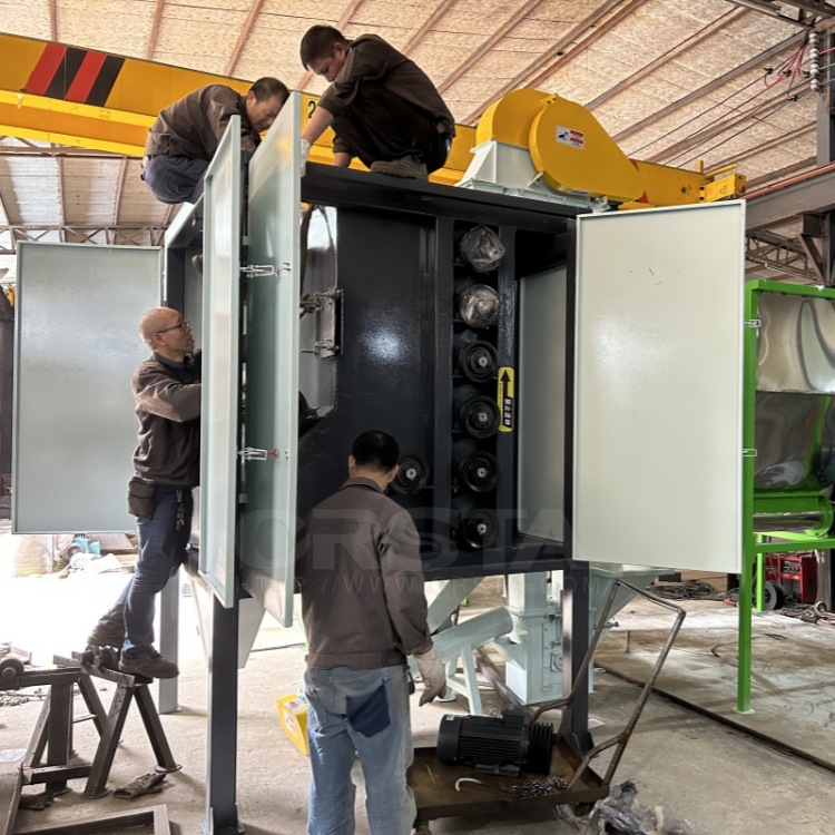 PP输液袋瓶塞分选机柯达机械，输液瓶袋破碎料硅胶瓶塞分离机