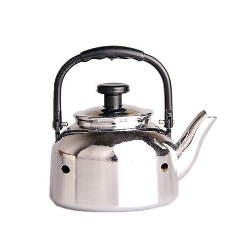 Novelty Creative Funny Teapot Lighter Stainless Steel Water Kettle Direct Strike Windproof Inflatable Creative 007A
