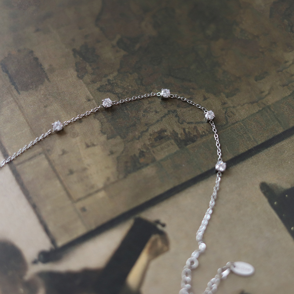 Fashion Solid Color Titanium Steel Inlay Artificial Gemstones Bracelets 1 Piece