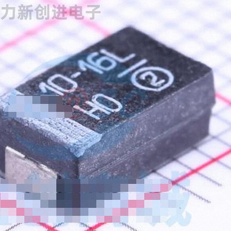 293D106X9016D2TE3描述10uF(106) ±10% 16V 钽电容
