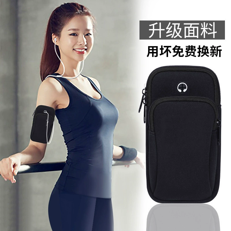 Travel handbag, purse, sports wrist bag for men and women, equipment for gym, diving, for running