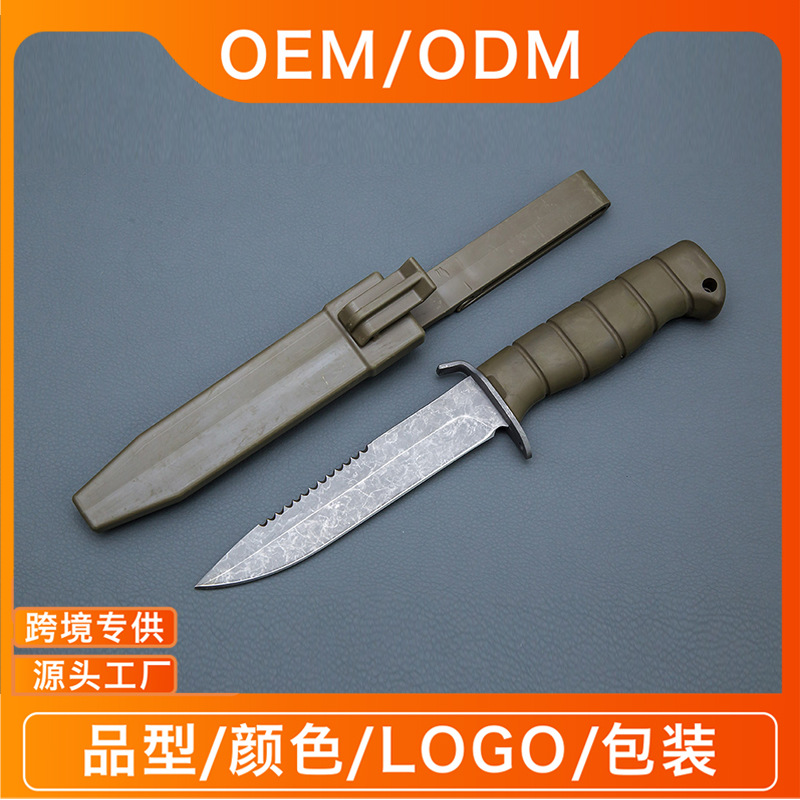 狐狸户外刀厂家军式高硬度战术刀防身锋利户外直刀