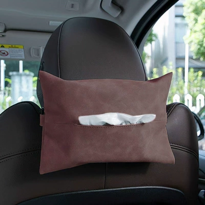 Nappa leather car tissue: Car tissue box/set