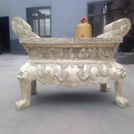 大型仿古铜供桌 寺庙中式铸铜供桌供台 道观铸铁元宝桌