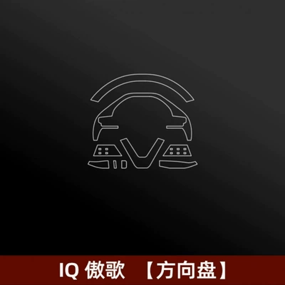 Suitable for Cadillac IQ Augeo Car interior film - steering-wheel-cover