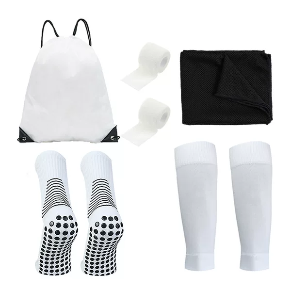 Cross-Border Football Socks Men's Socks Dotted Anti-Slip Sweat-Absorbent Socks Towel Bottom Thickened Towel Bottom Sports Socks Factory Wholesale
