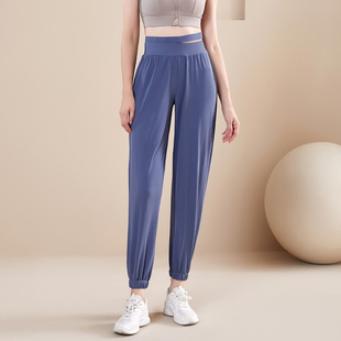 Sports Pants Women's Loose Wide Leg High Waist Slimming Fitness Pants Running Quick-drying Training Casual Legs Yoga Pants