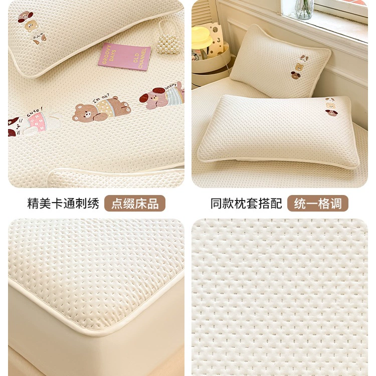 Waterproof sheet, bedspread, mattress, universal quilted protective cover, increased thickness