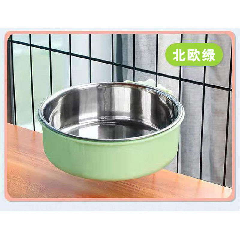 녹색 교수형 그릇 (강철 분지 포함)