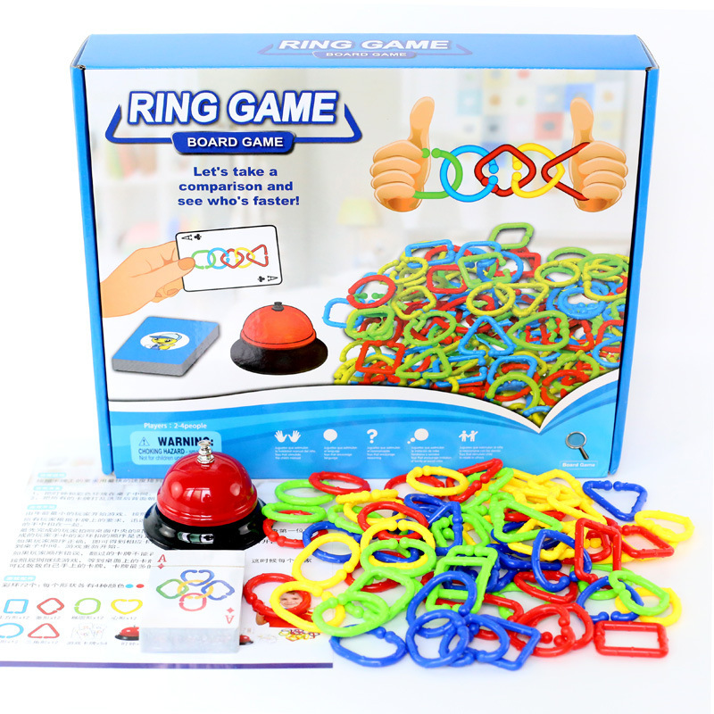 Renbo toys linked children's desktop game hands-on brain reaction force parent-child interactive game
