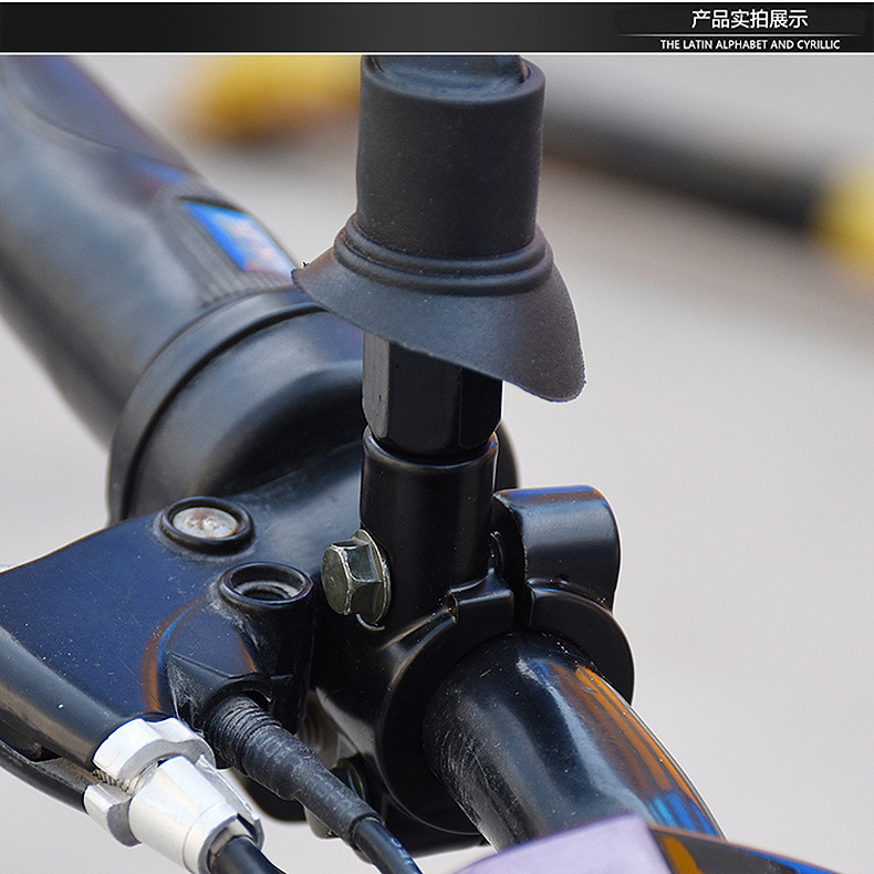 Base de espejo para vehículo eléctrico bicicletas modificadas marco de fijación de tolva soporte de triciclo eléctrico base de espejo retrovisor