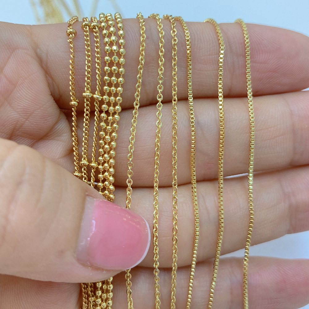 7g Weight DIY Jewelry Accessories Classification Fashion Solid Color Copper Plating Jewelry Accessories