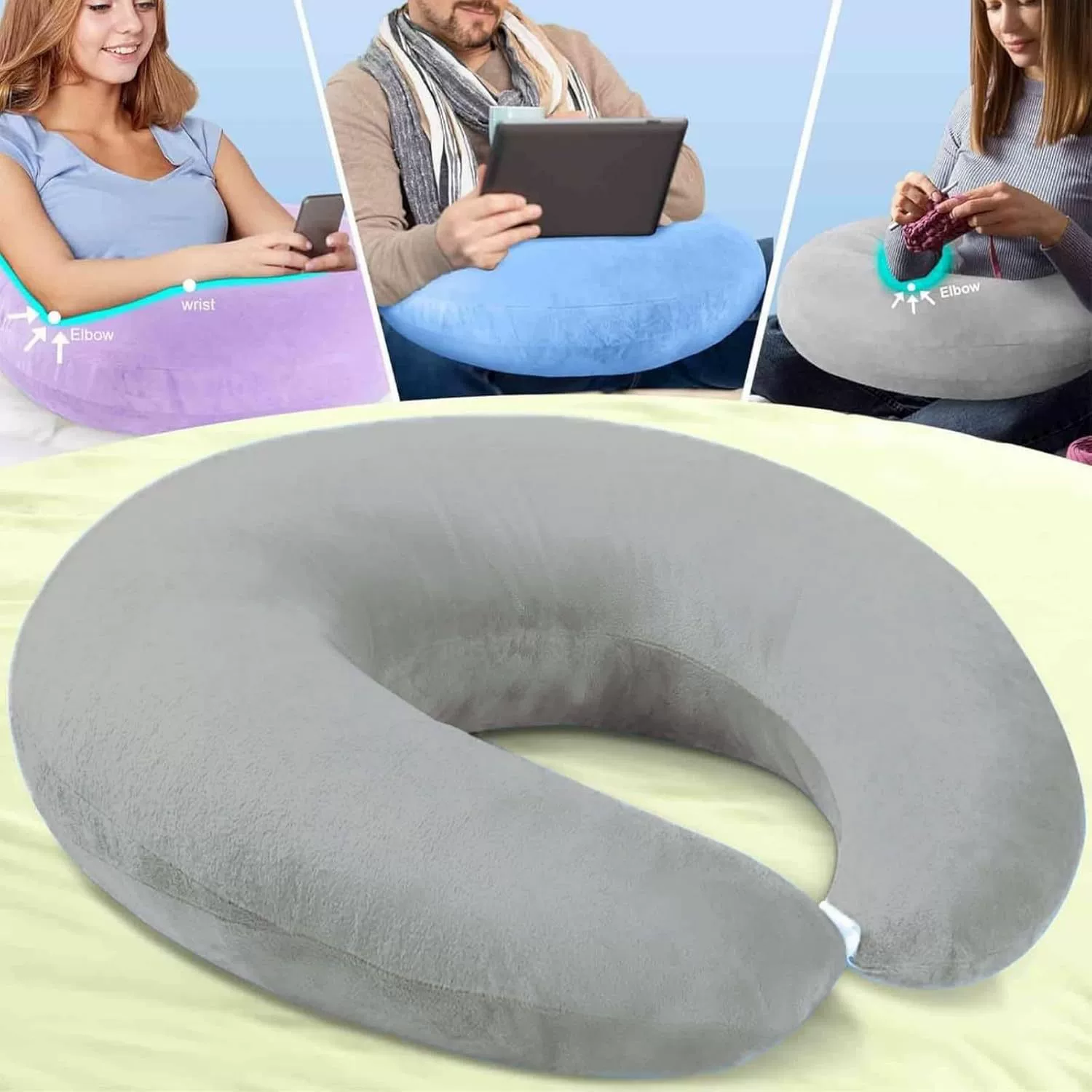 Новая подушка для подлокотника для чтения, подушка для поддержки рук, подушка для стола, игровая подушка