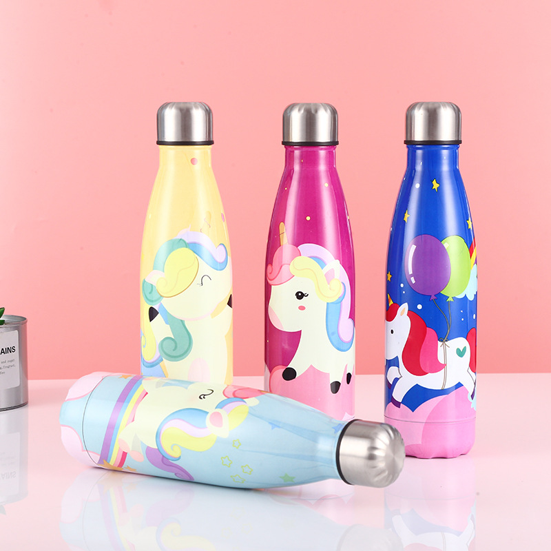 Nuevo regalo taza de vacío de acero inoxidable portátil deportes al aire libre taza de agua