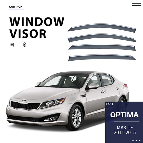 Suitable for KIA Optima weather shield side window deflector Optima Windows visor