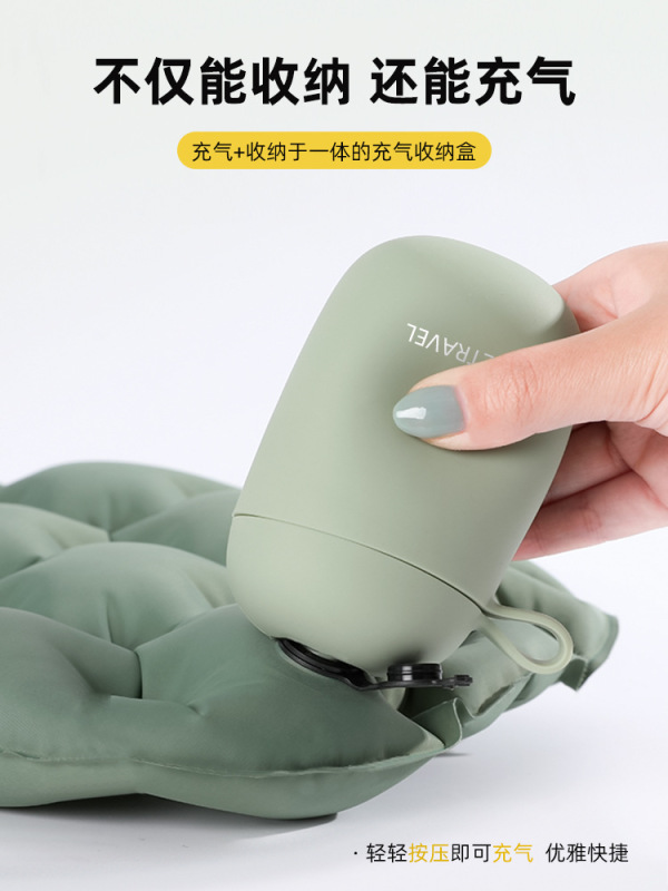 Yilu インフレータブルクッション屋外ポータブル折りたたみ防湿マット旅行キャンプハイキングコンサートシートクッションお尻クッション|undefined