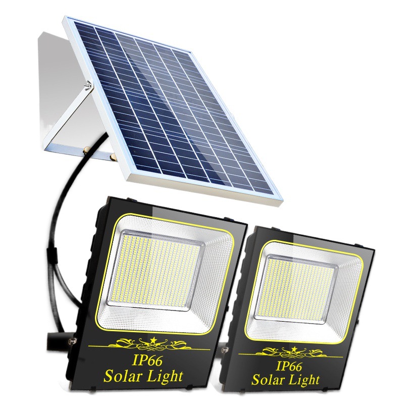 Zhongshan lámpara solar luz de inundación nueva iluminación del hogar rural impermeable Super brillante Lámpara de calle solar lámpara de jardín al aire libre