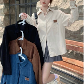 女式衬衫;上衣;大码衬衫