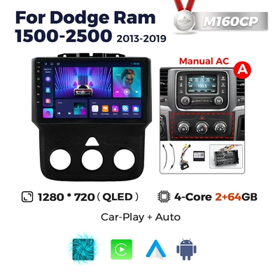 Car Android navigation, DVD Navigation - manual-air-conditioner-m160cp-264-quad-core-wifi-version