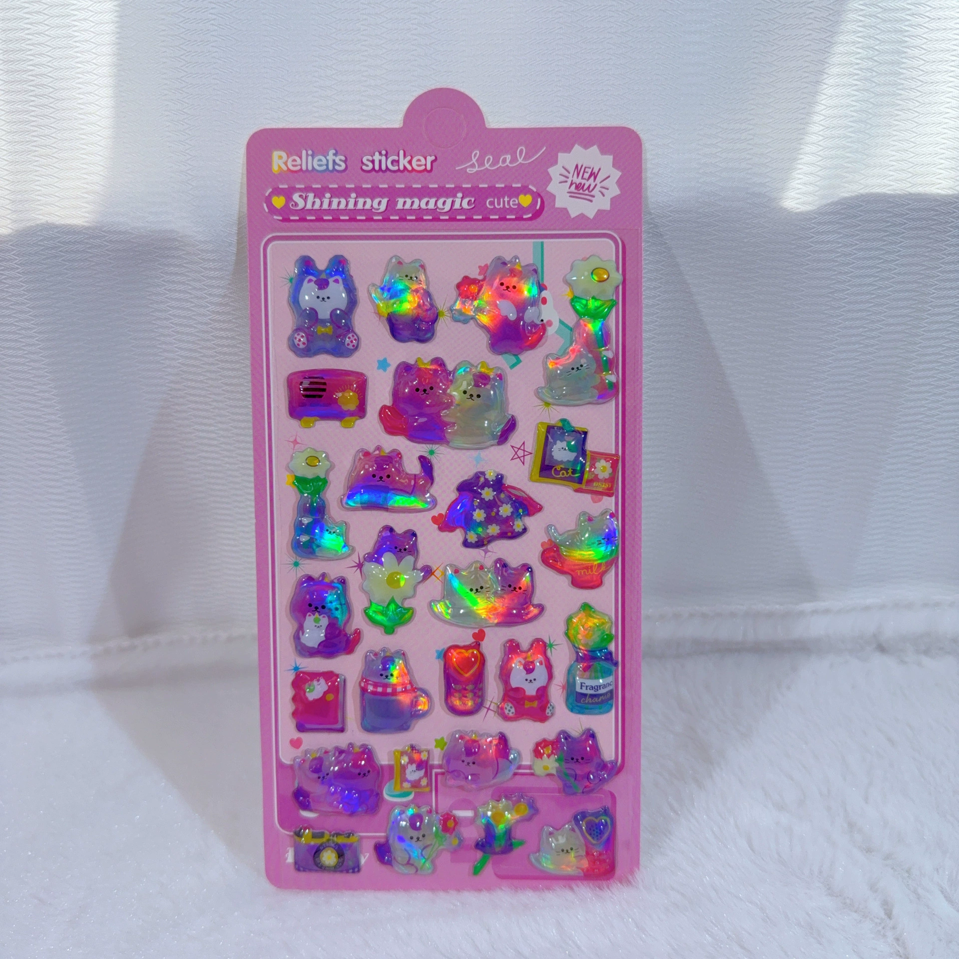 Children's three dimensional sticker, stickers, phone case, 3D