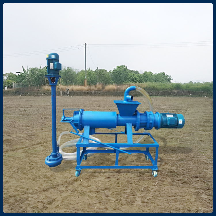 琪源干湿分离机养殖场猪粪脱水机不锈钢固液分离机