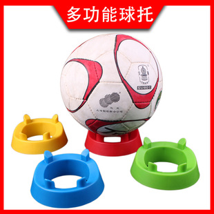 Ball four -corner ball holding rack base football basketball base swing show display rack opening frame placing decoration plate