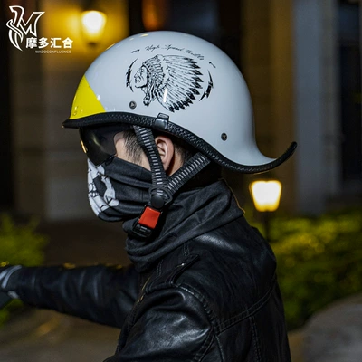 Motorcycle Helmet Fashion Trend Men: Motosiklet kaskı (dəbilqə)