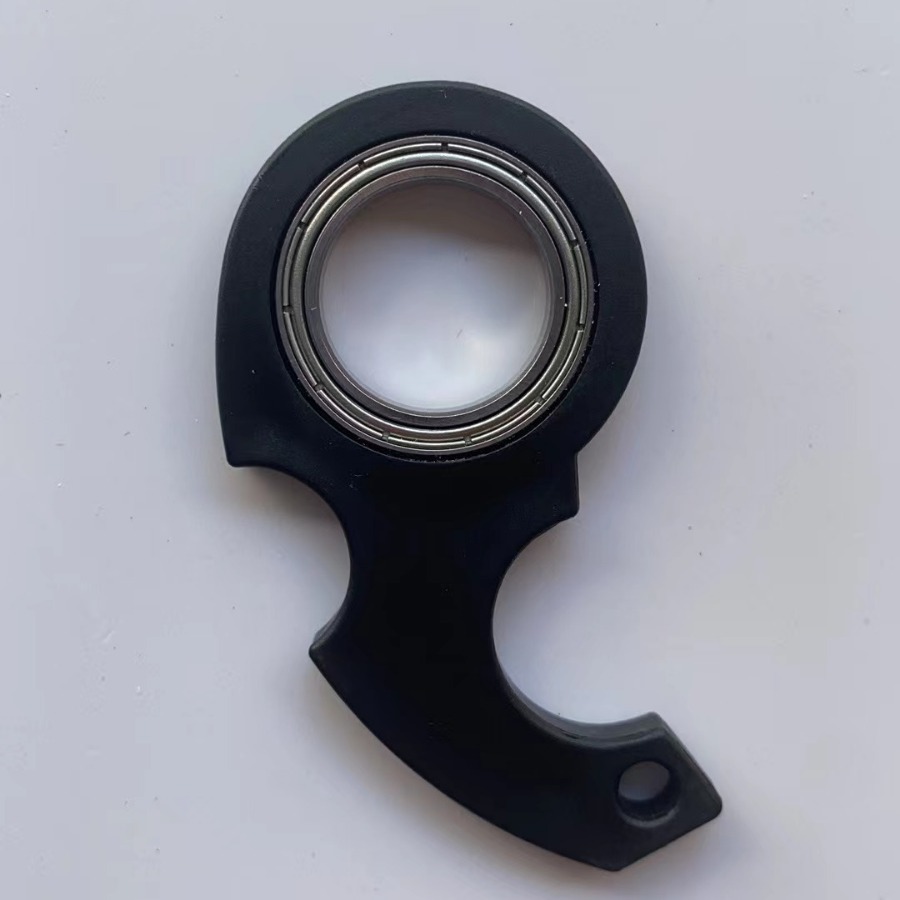 Dedo de segunda generación giratorio descompresión llavero fidget SPINNER anti-ansiedad juguete giratorio