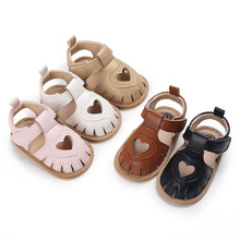 婴儿鞋凉鞋0-1岁宝宝学步鞋夏款女宝宝软底镂空透气学步鞋