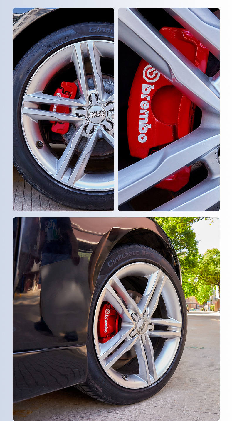 Car brake caliper painting color change paint high temperature resistant paint self-painting modification red motorcycle exhaust pipe painting