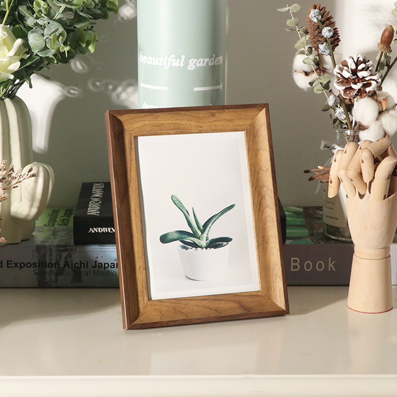 다크 우드 + 다크 브라운 에지