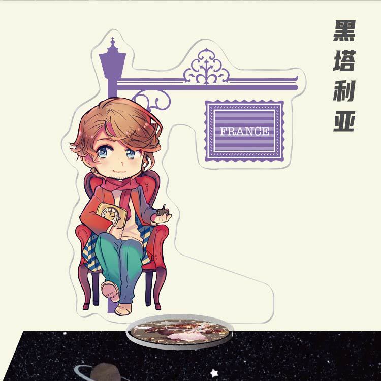 헤타리아 2 서있는 카드-22 / 양면 필름-약. 16cm