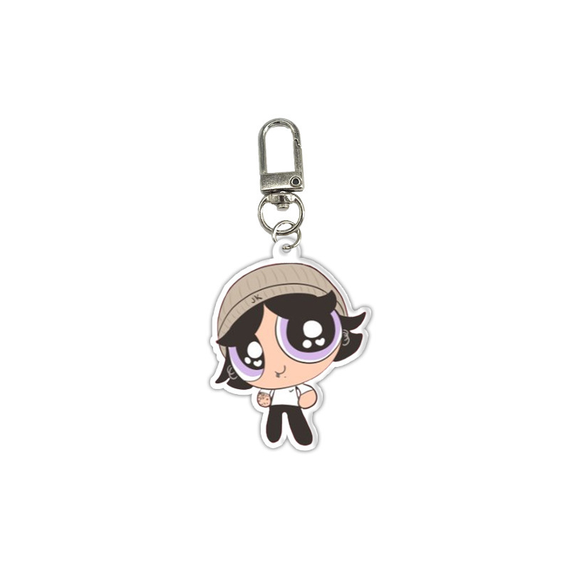 BTS 漫画スター応援 JUNGKOOK ジョングク V キム・テヒョン アクリル ドアバックル キーホルダー|undefined