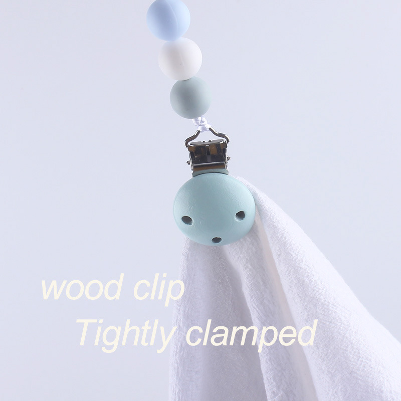 Bebé suministros de dibujos animados coche de policía chupete calmante bebé DIY mordedura de molienda pezón cadena anti-gota Nuevo