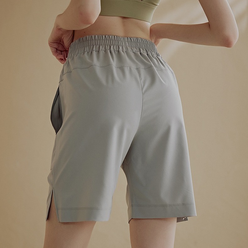 American Style Sports Shorts Casual Shorts Loose Slim Shorts Running Training Fitness Shorts Yoga Pants Women Summer