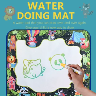 Большой водный коврик 100×80 см для рисования DIY