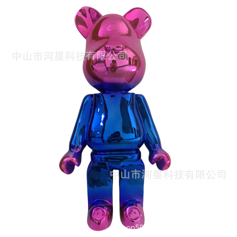 핑크 블루 폭력 곰 L35*W25*H68cm