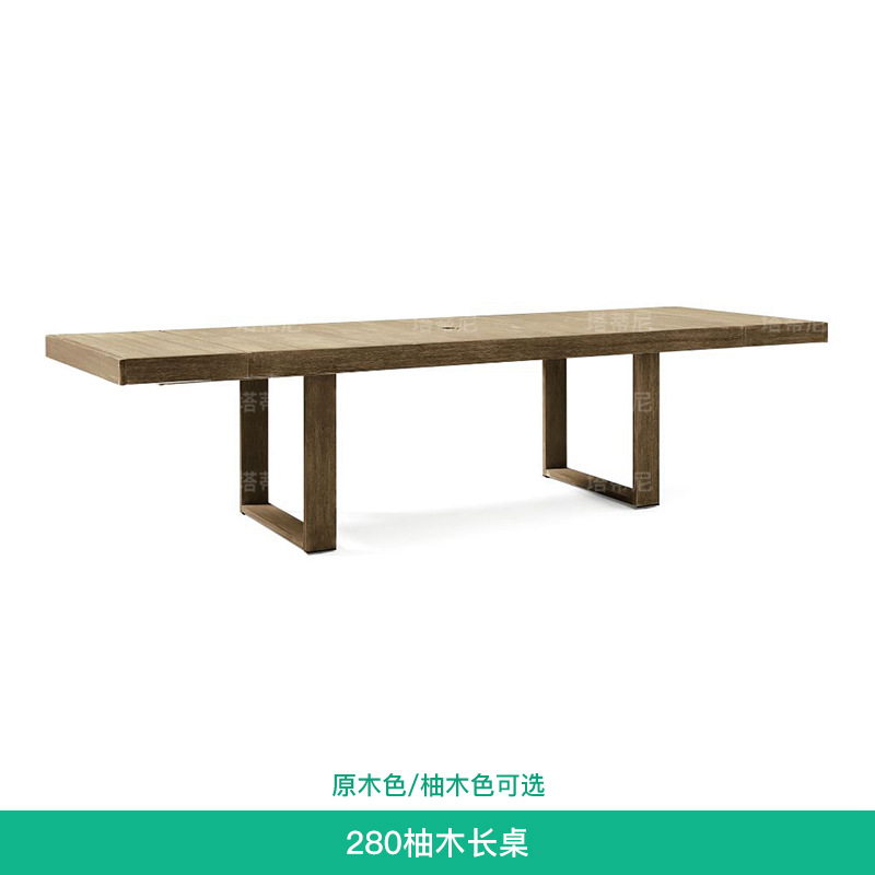 Conjunto de mesa y sillas de teca para exteriores, para patio, terraza de villa, jardín, resistente al agua y a los rayos UV, conjunto de banco de madera maciza.