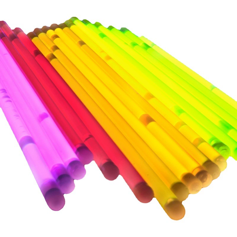 Светящаяся палочка ведра, светящаяся детская игрушка, светящийся красочный браслет, палочка холодного света, восьмицветная опорная палочка, флуоресцентный концерт