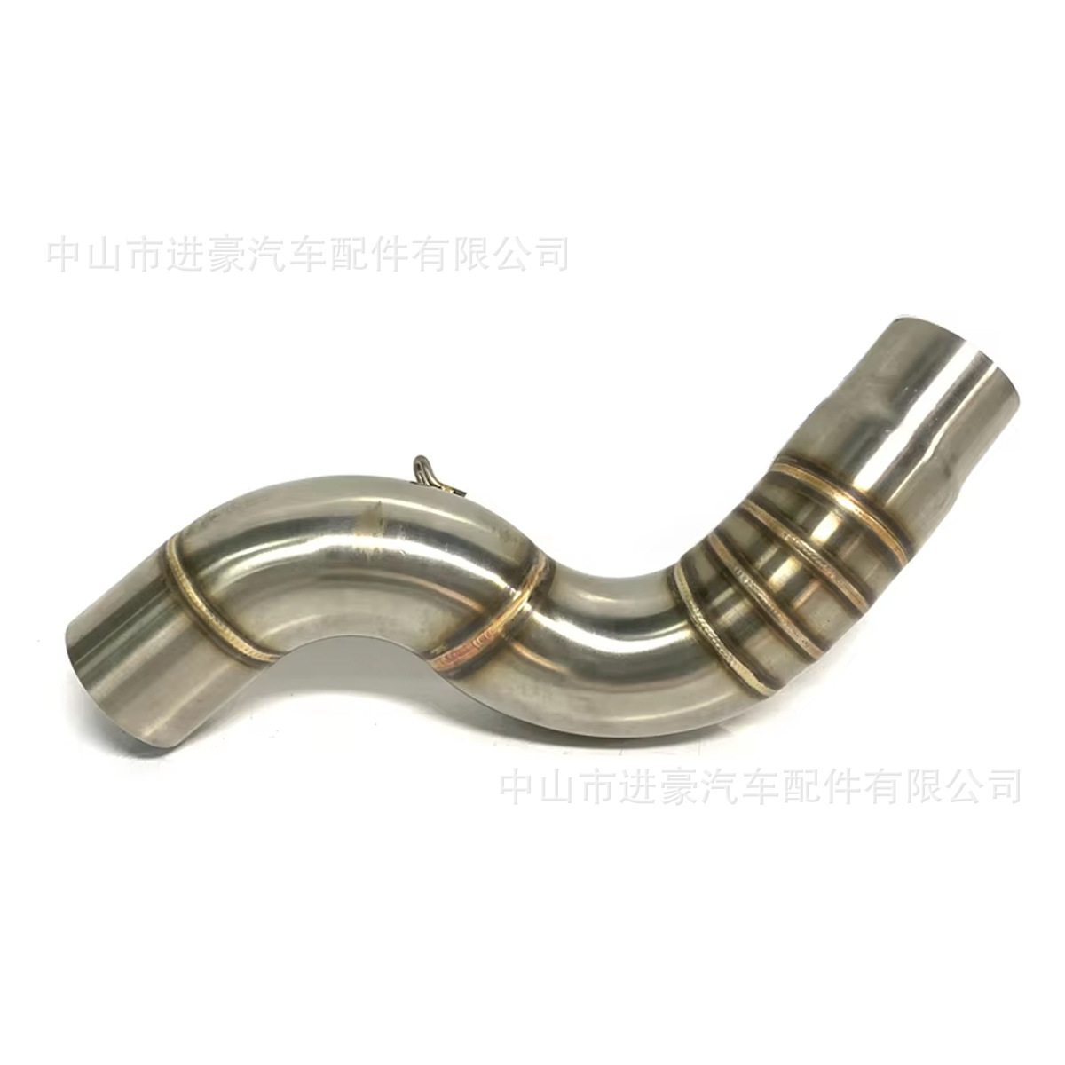 Motorcycle Exhaust Pipe Modification for Kawasaki Zx6R Stainless Steel Mid-Section Link Pipe, Large Displacement, Non-Destructive Installation