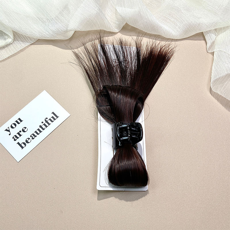 Vistas spalvu atspoles galvas loks Parūka, satvērēja saspraude Hot Girl Chicken Coop matu sprādze Sieviešu galvas aizmugures spalvu haizivis_voghion.com