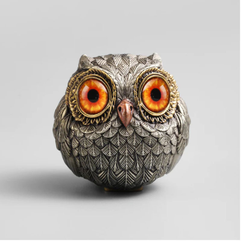 クロスボーダー新品Owl Beadsペンダントフクロウクリエイティブホーム工芸品置物フクロウ置物|undefined